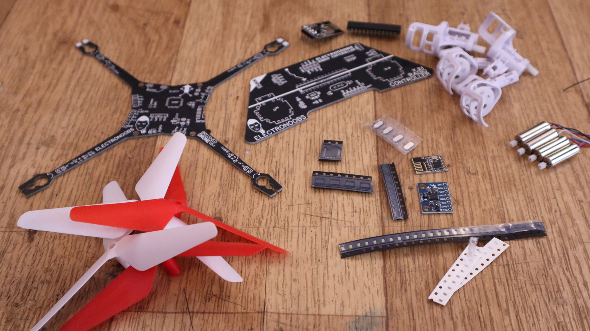 Arduino DIY drone brushed motors homemade