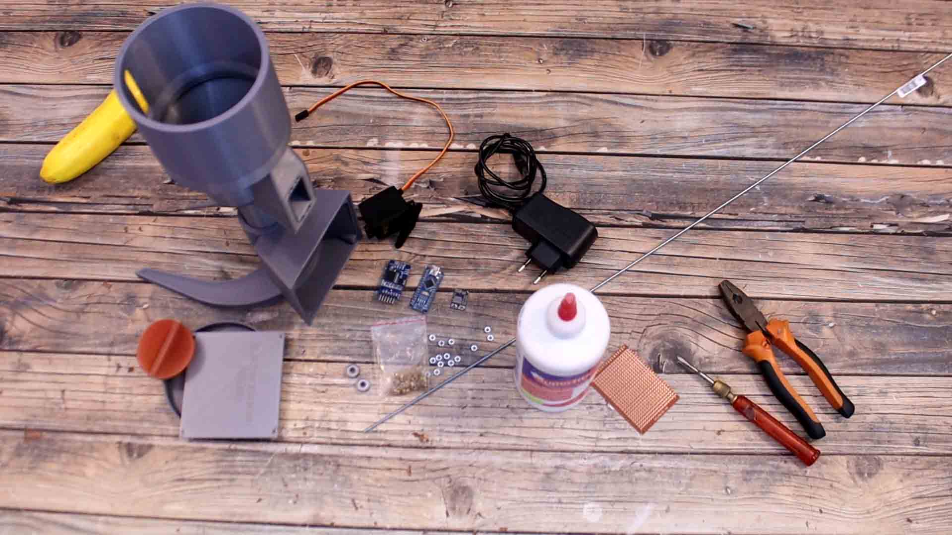 tutorial homemade arduino pet food feeder