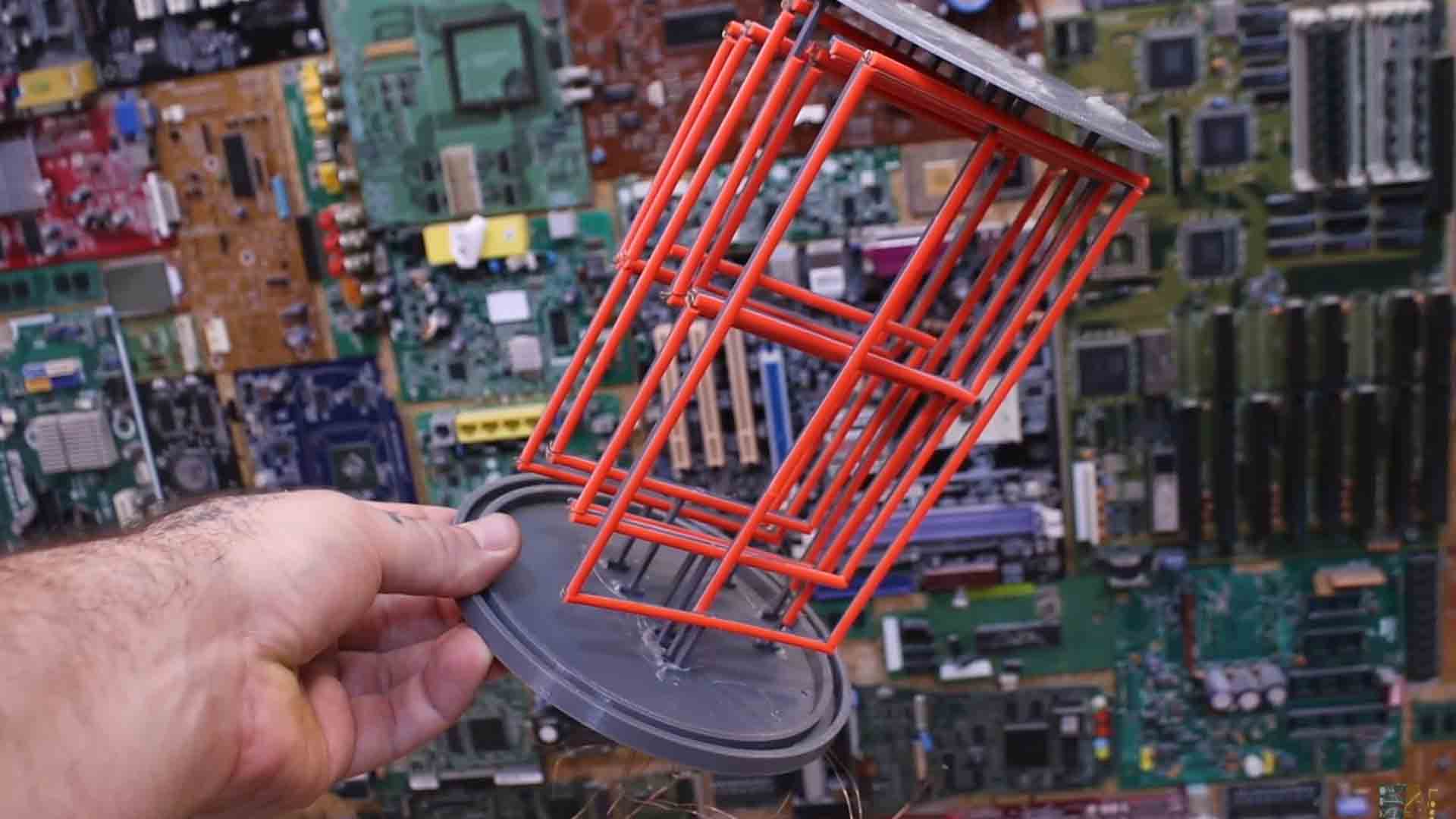 tutorial 3D printed huge nixie tube display