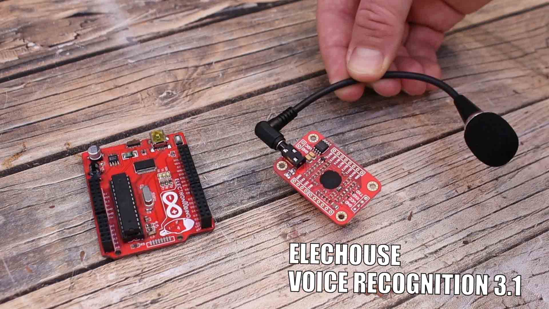 tutorial voice commands arduino
