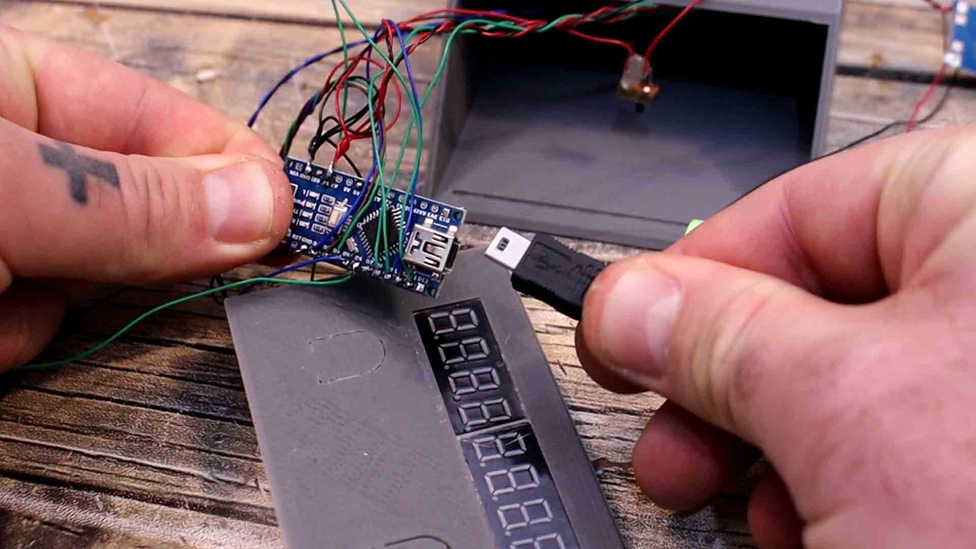 Arduino code homemade chronograph speed meter
