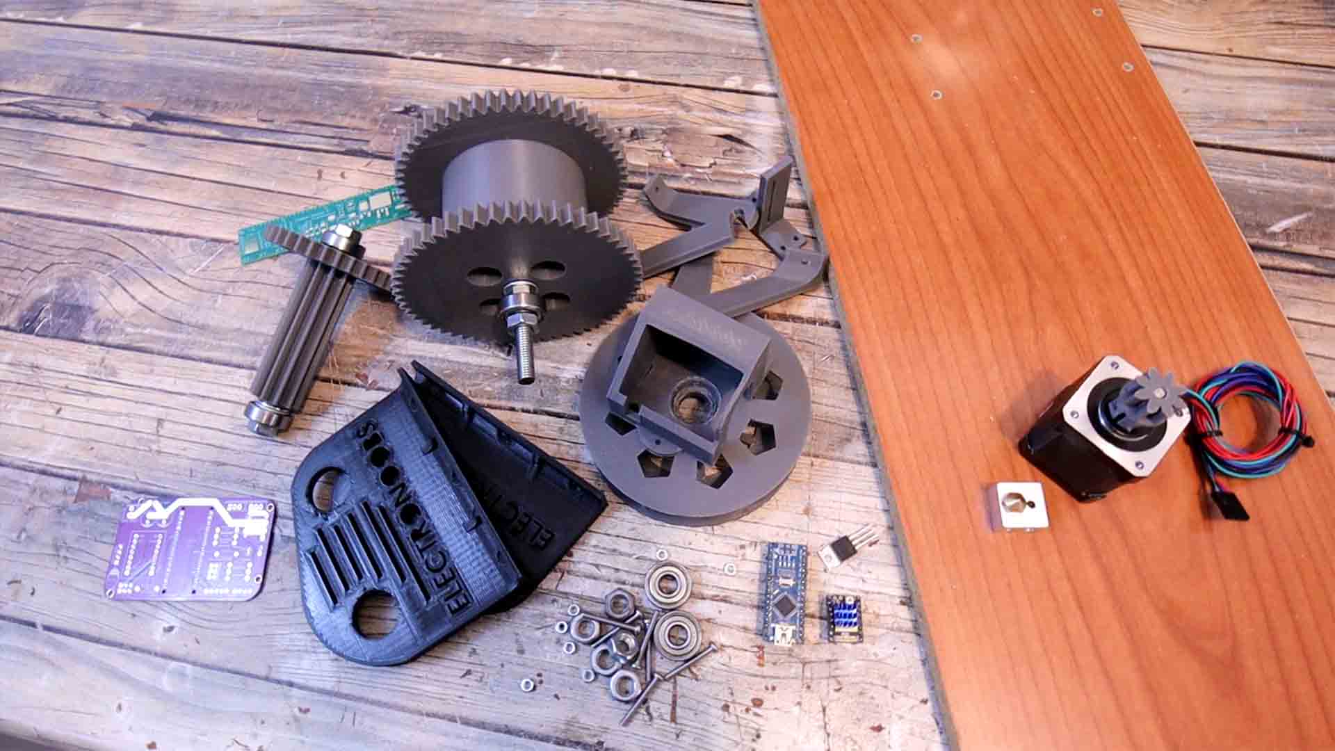 Arduino filament bottle puller