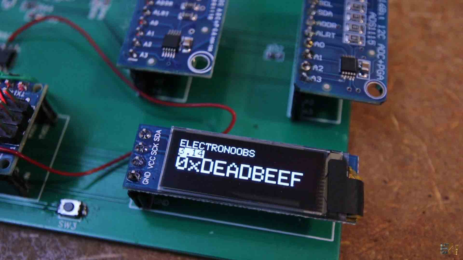 Arduino OLED screen control tutorial