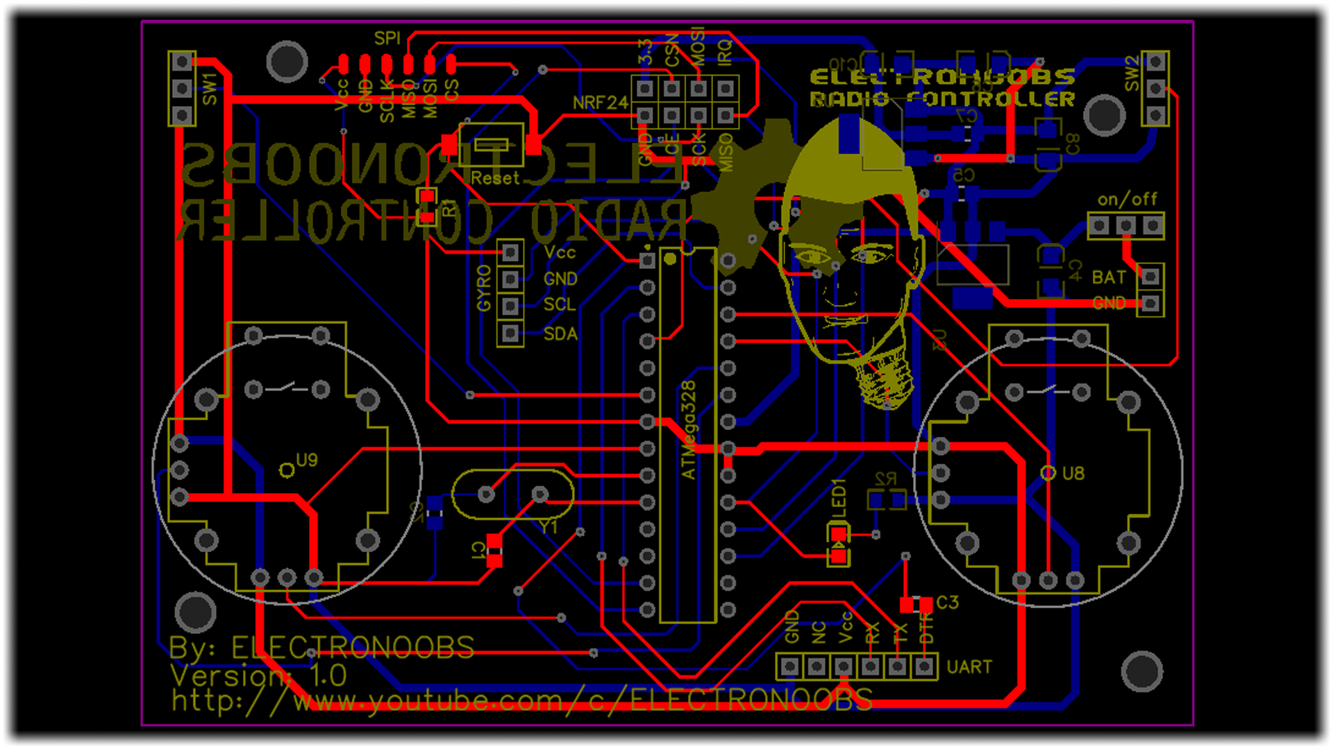 NRF24 Arduino board