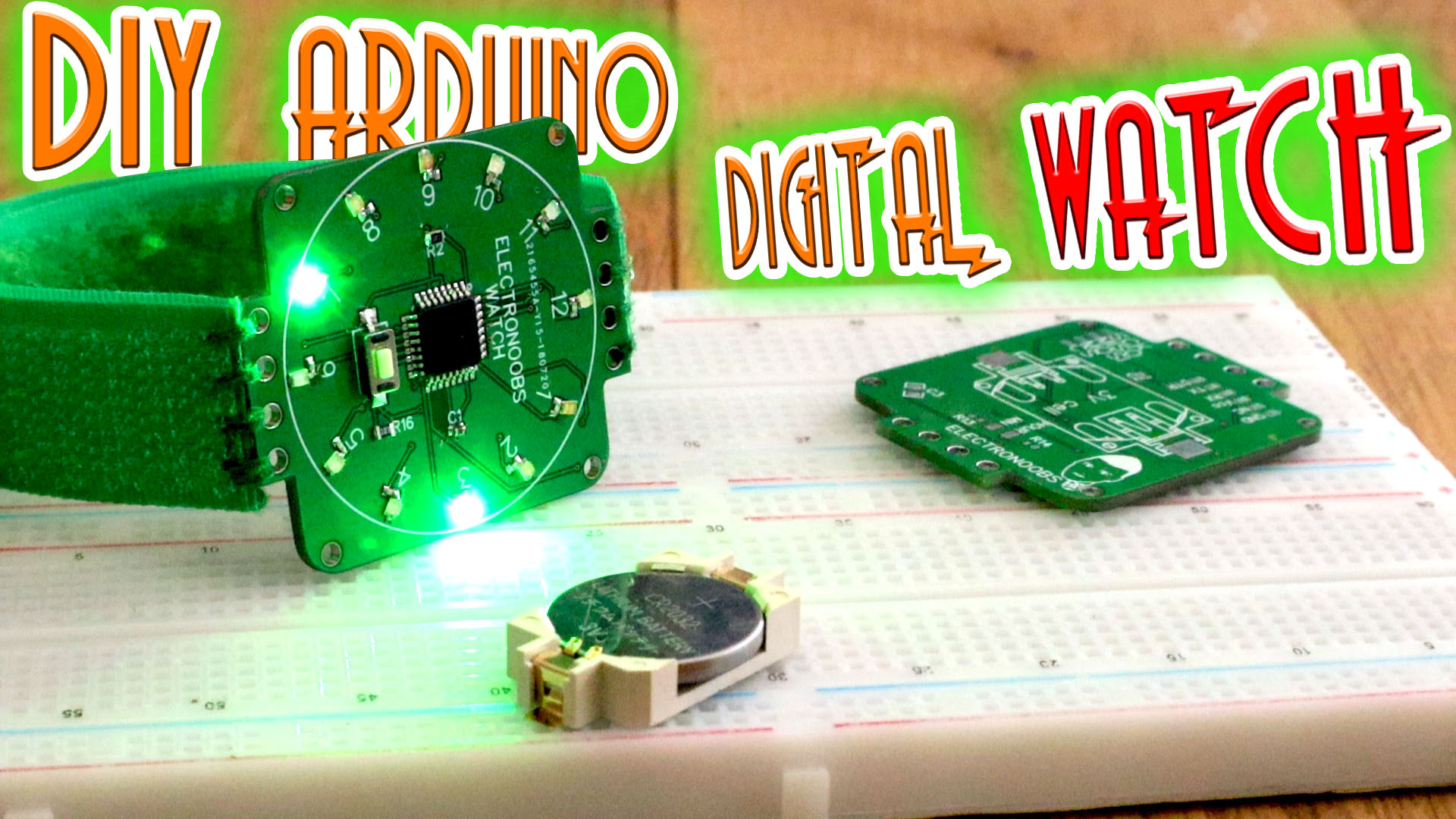homemade Arduino watch