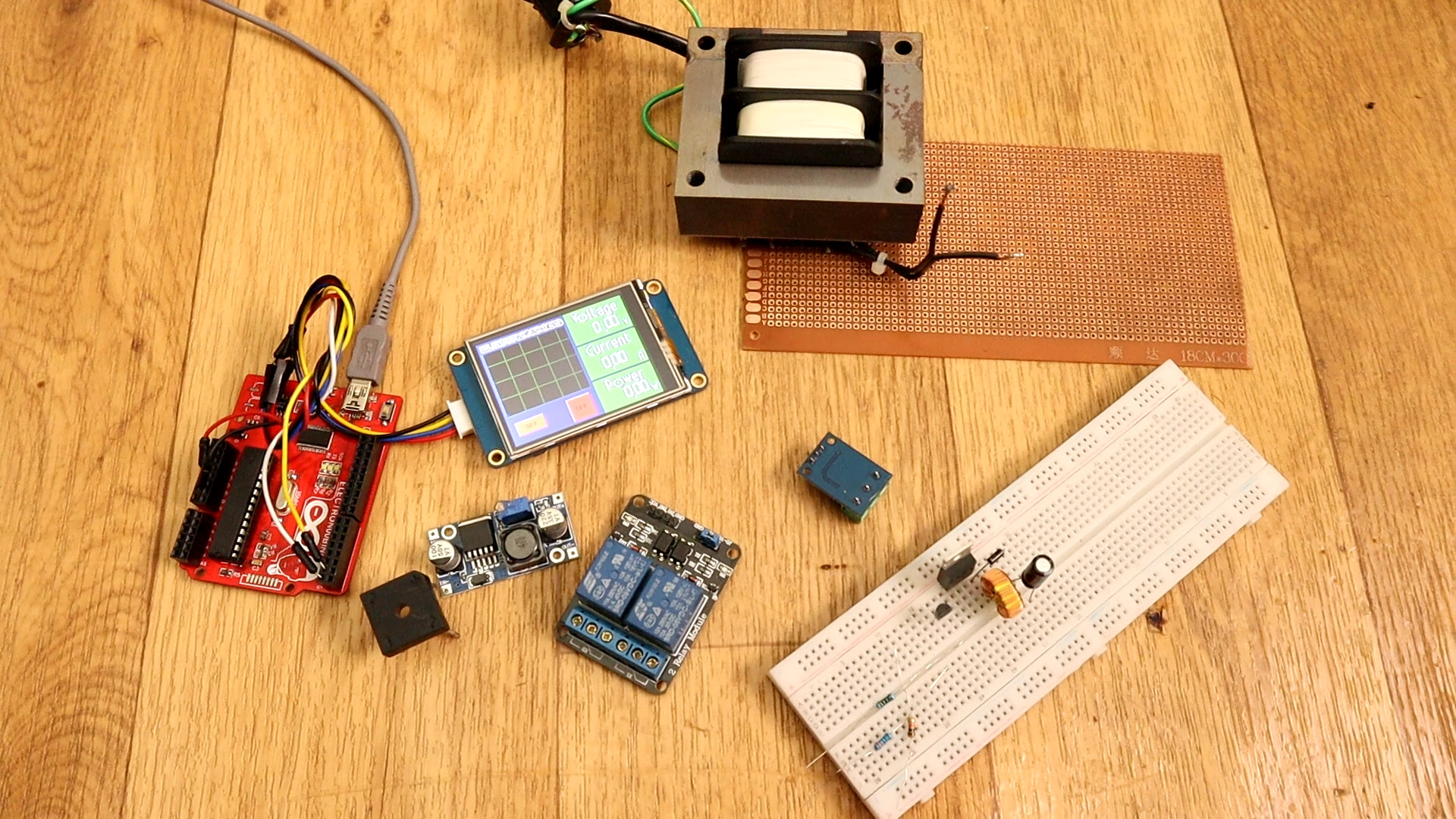 digital power supply circuits parts arduino