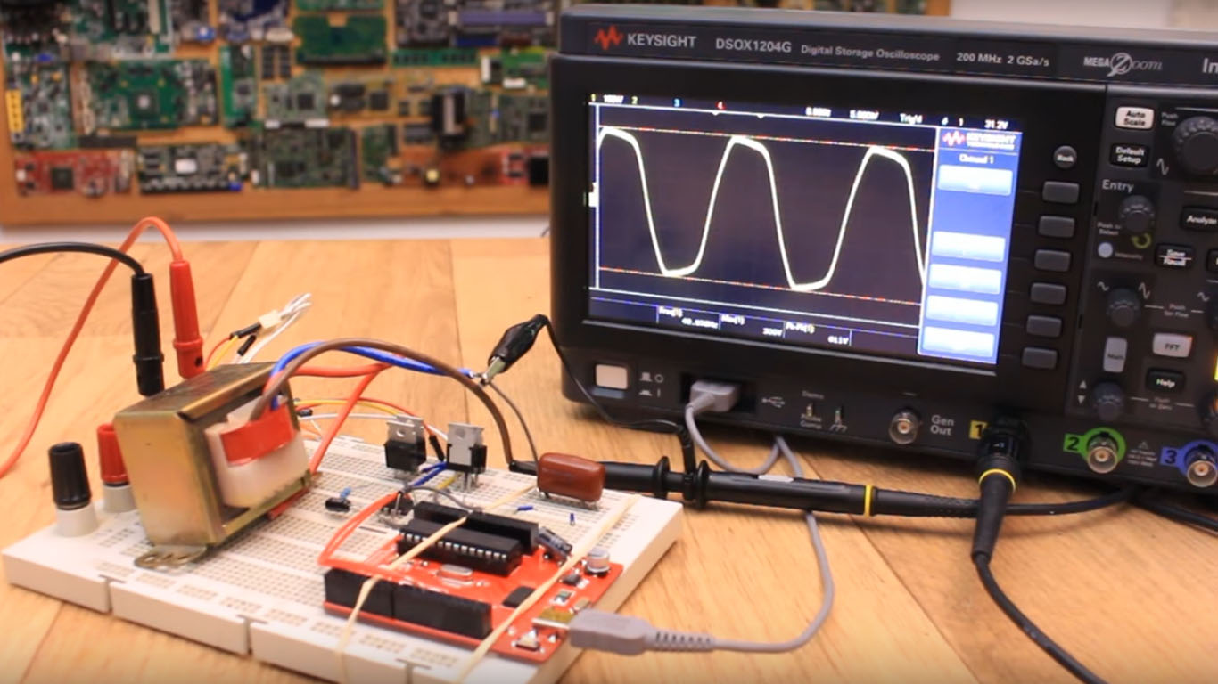 Arduino SPWM circuit MOSFET inverter