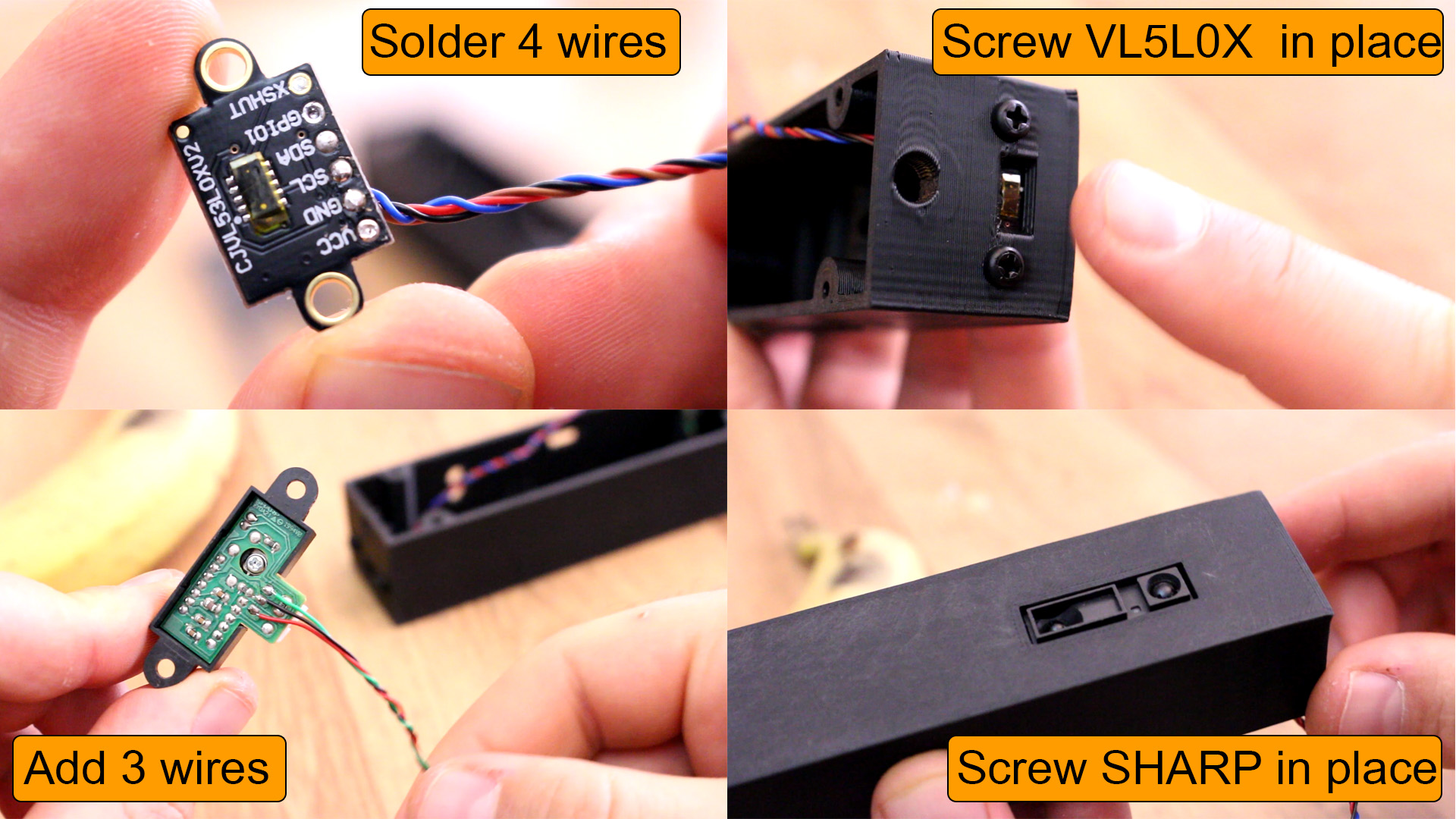 Arduino distacne meter SHARP sensor 3.3V