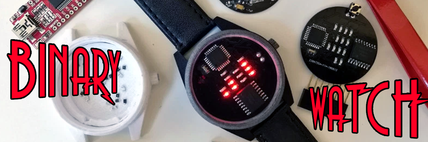 binary watch arduino