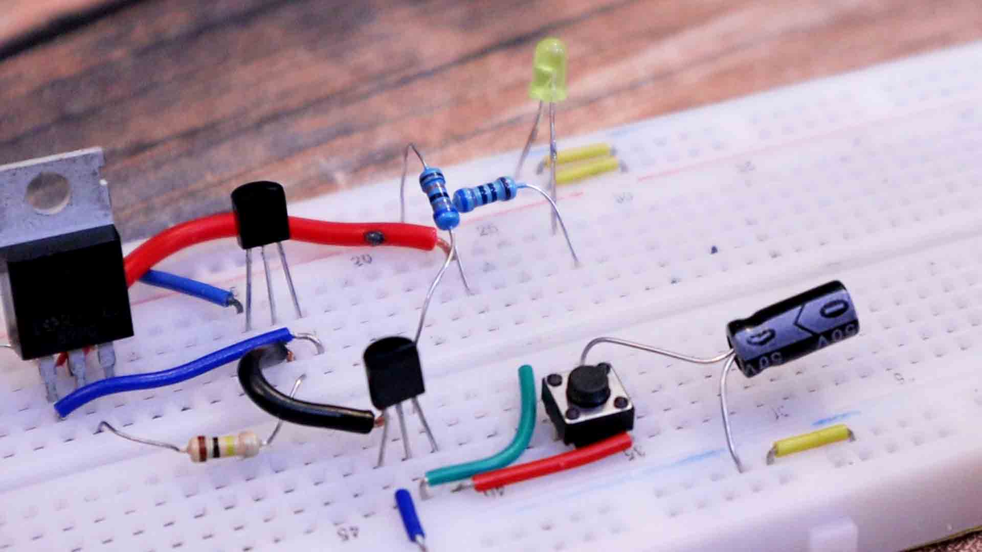DIY latch circuit Arduino
