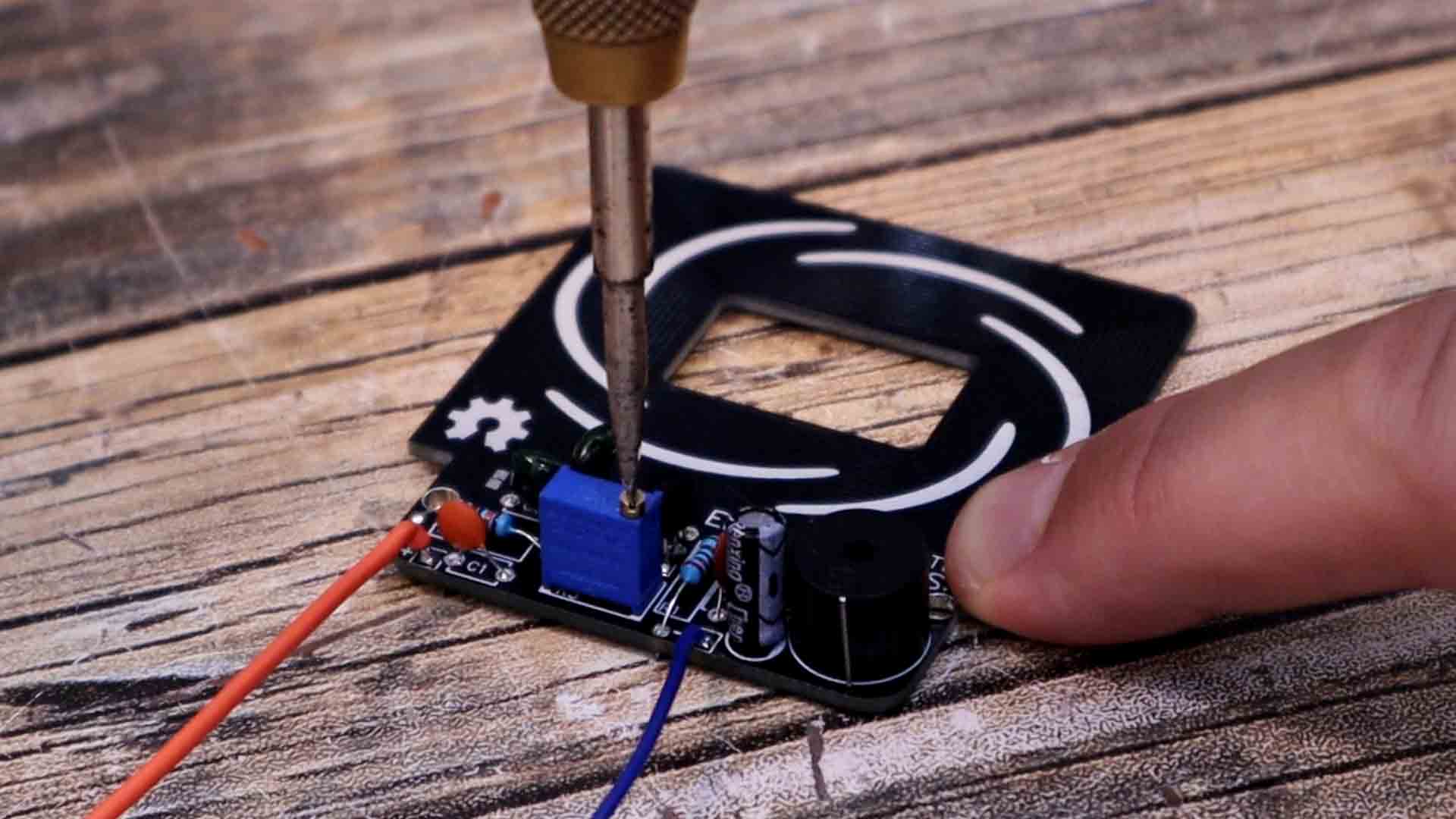 metal detector homemade PCB sensor tutorial