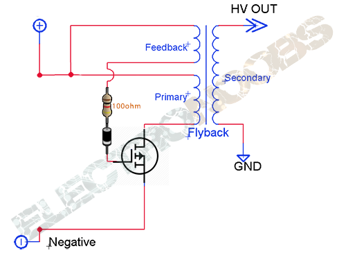 flyback converter circuit