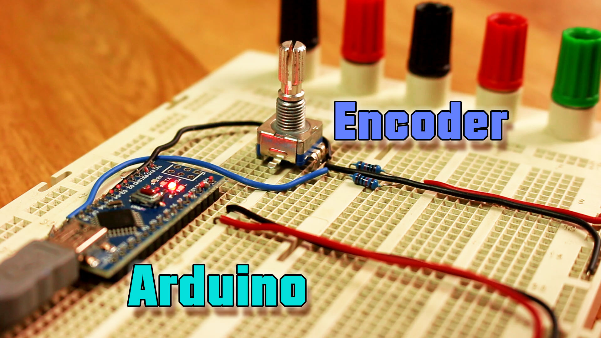 Arduino encoder tutorial counter menu