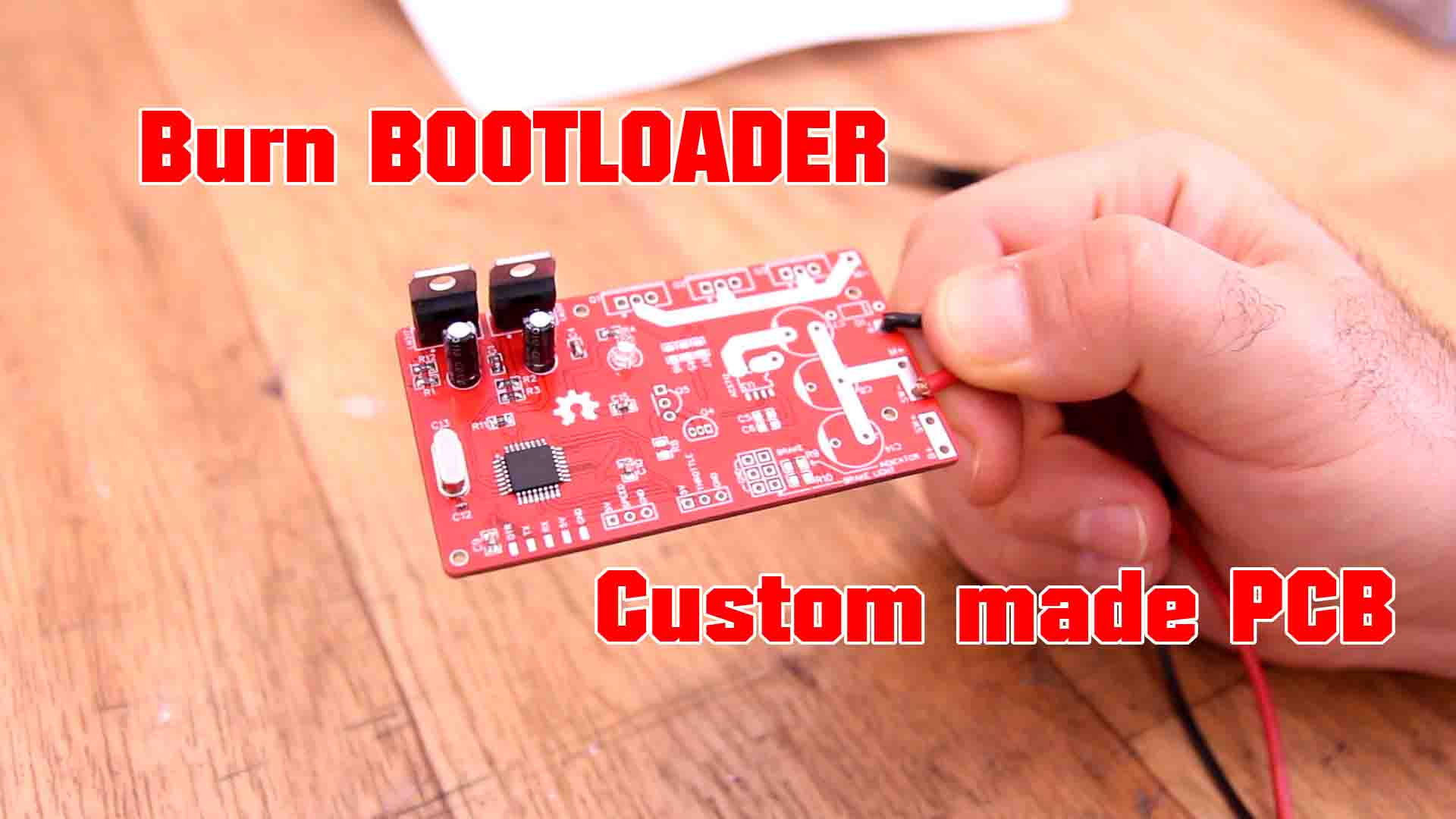 Arduino bootloader burn to PCB