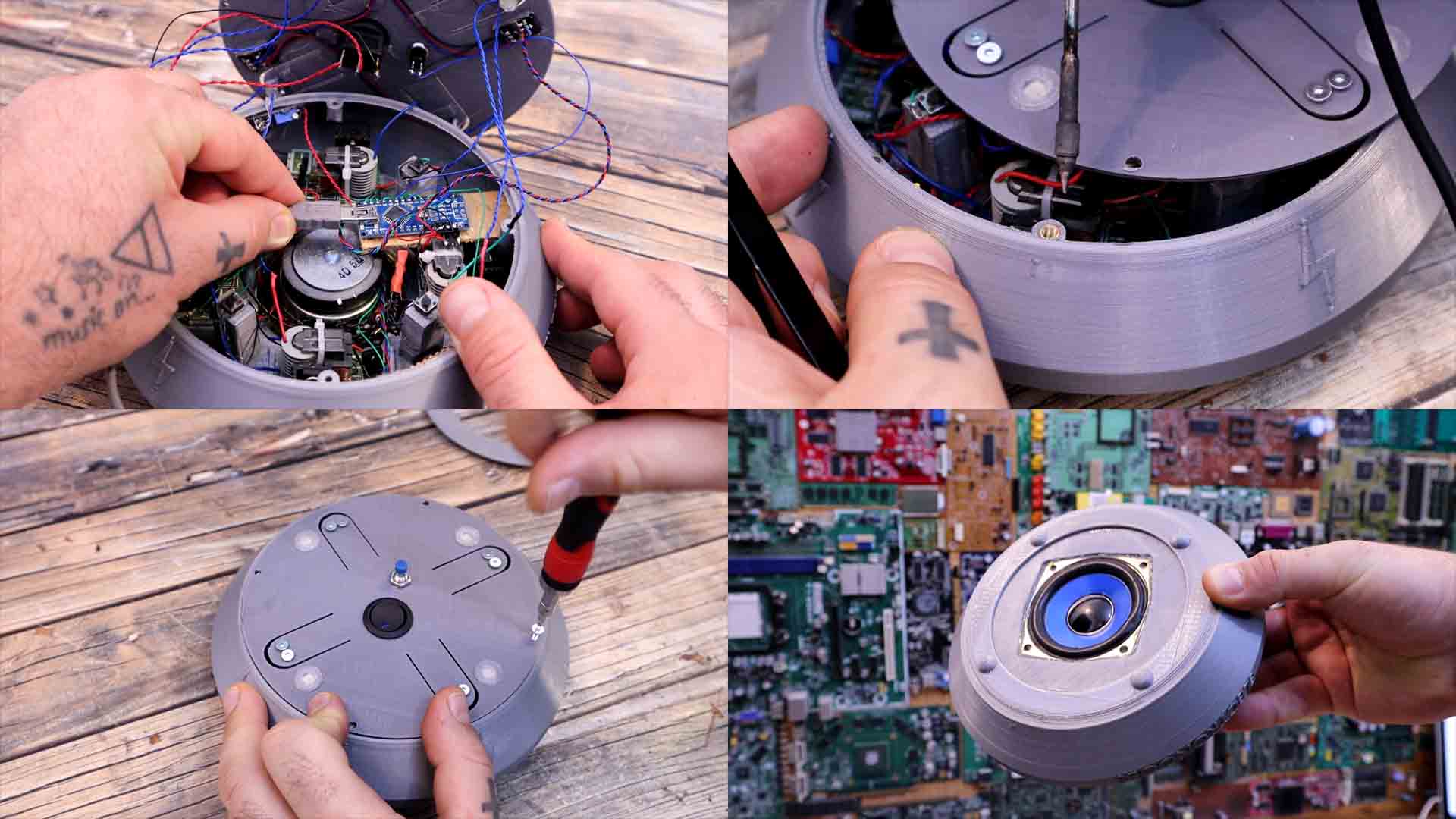 homemade shocking game DFplayer Arduino sounds