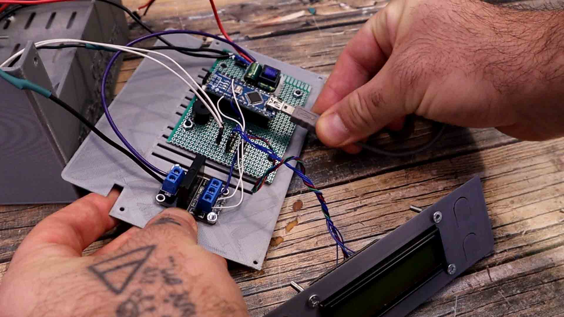 Arduino code temperature reflow hot plate
