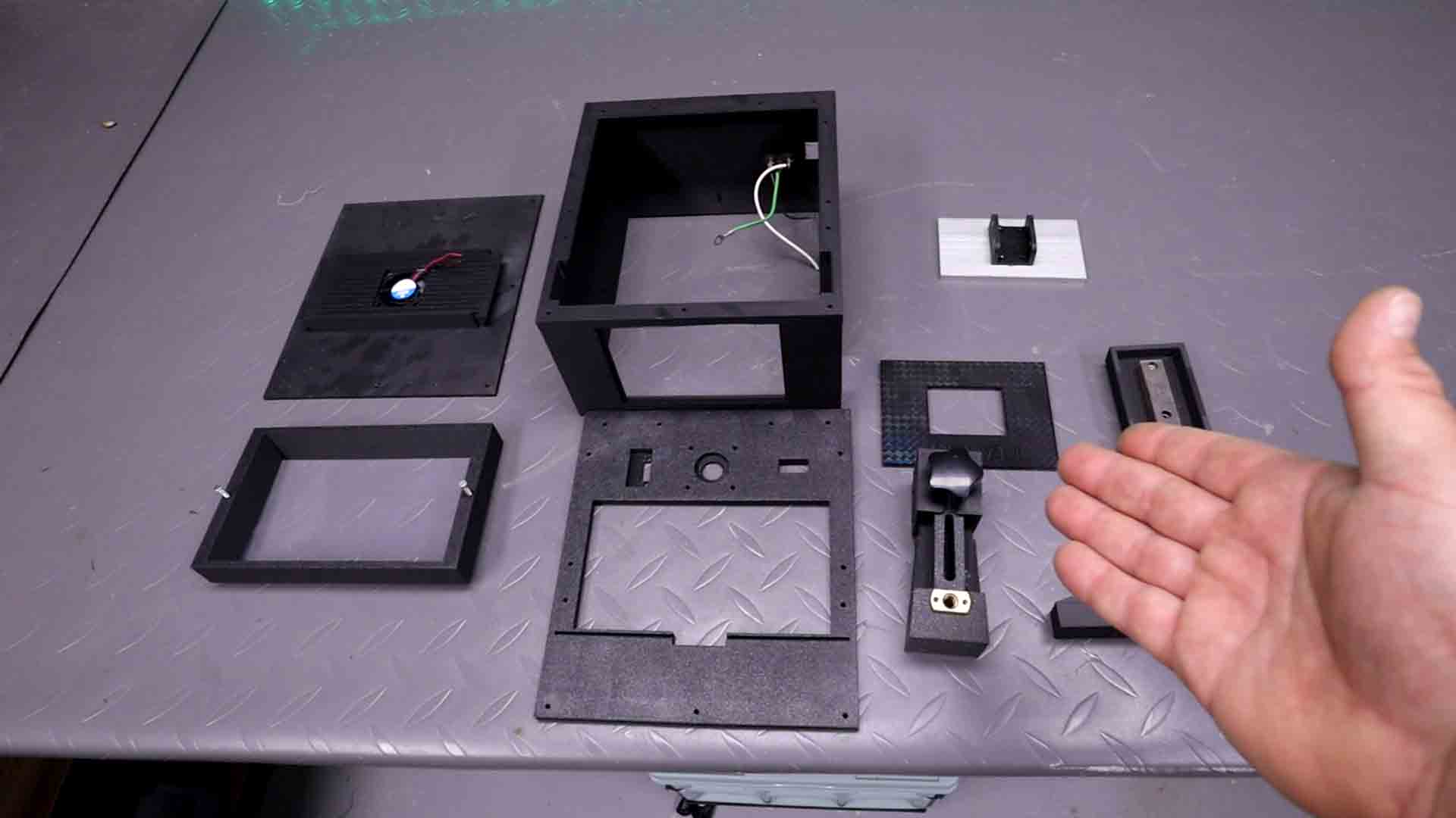 homemade arduino ESP32 MSLA 3D printer