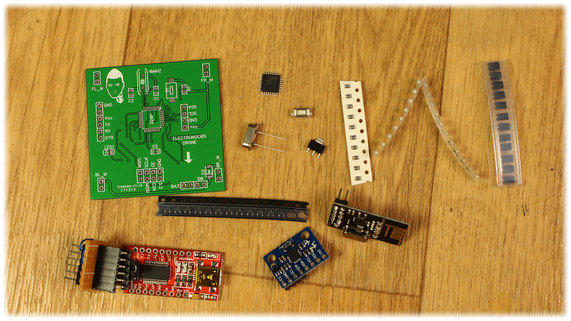 arduino brushed drone circuit