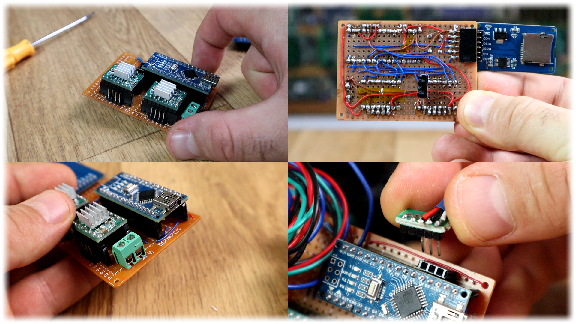 Arduino 3D scanner circuit PCB
