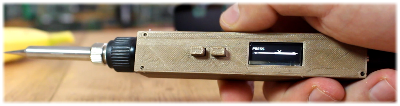3D case soldering iron