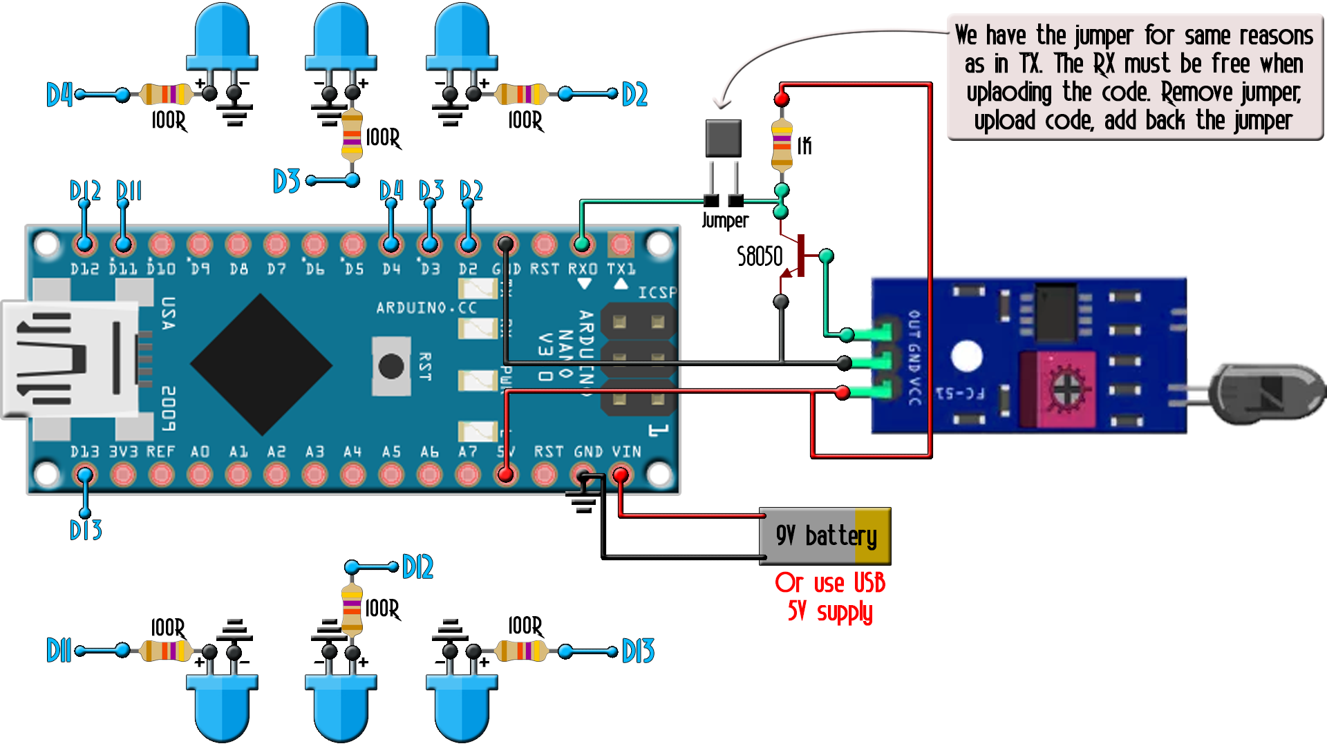 Arduino infrared receiver tutorial