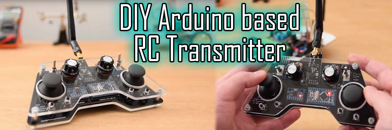 DIY Arduino based RC Transmitter
