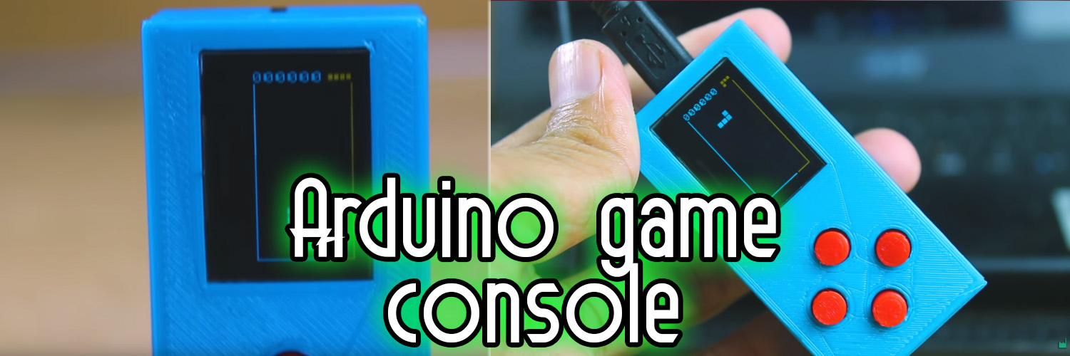 Arduino OLED game console project PCB
