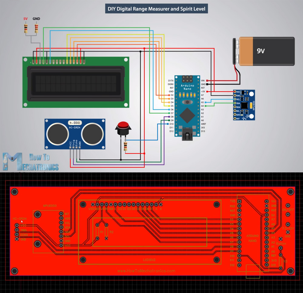 Arduino Range & Digital Spirit Level