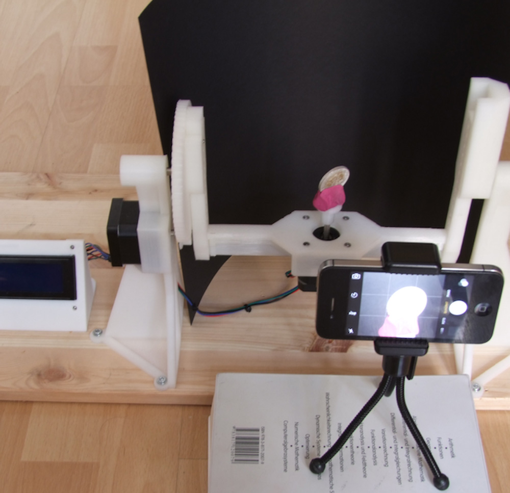 Arduino-controlled photogrammetry rig
