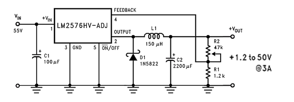 LM2576T schematic