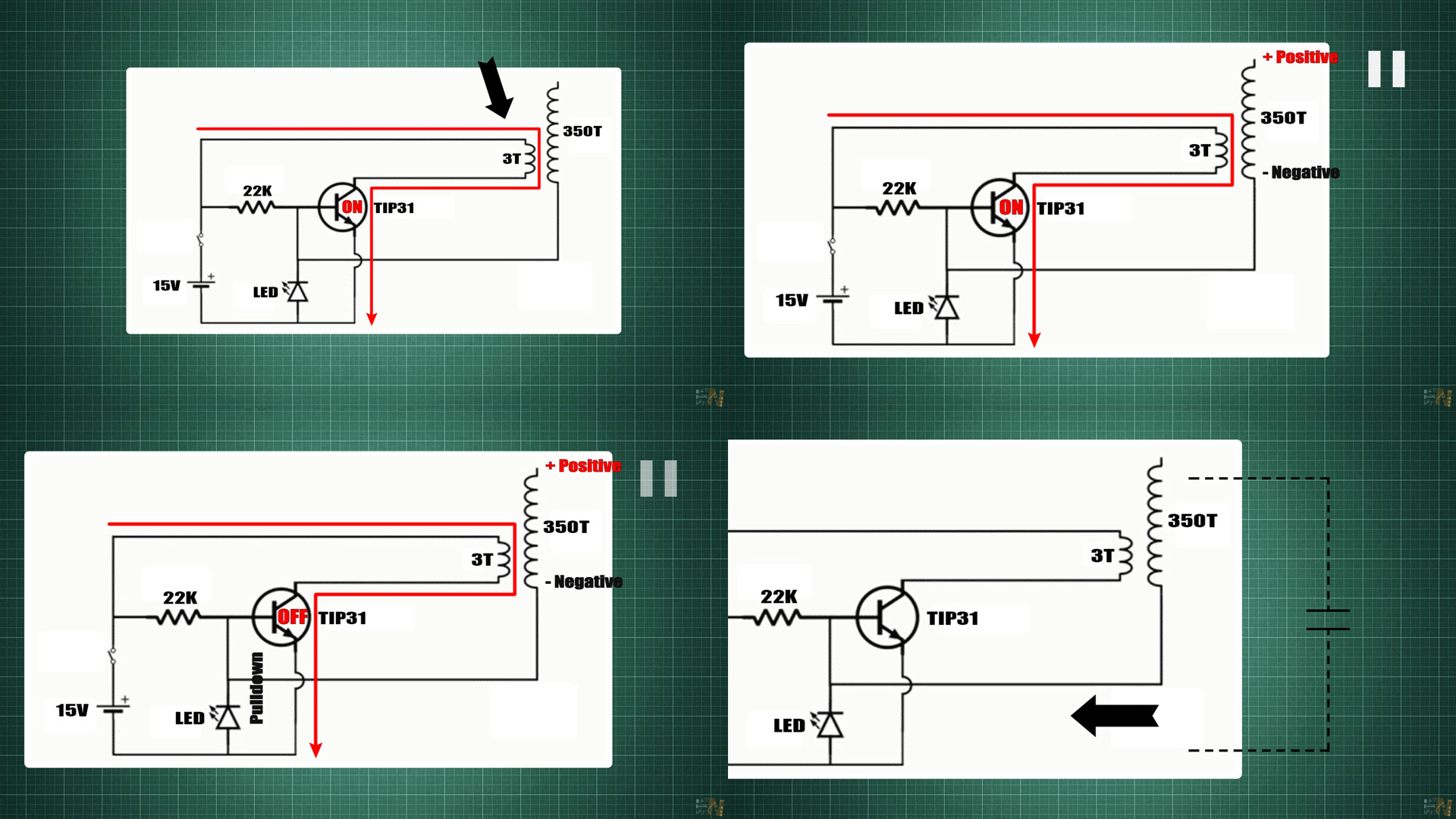 Tesla coil Slayer Exciter circuit schematic