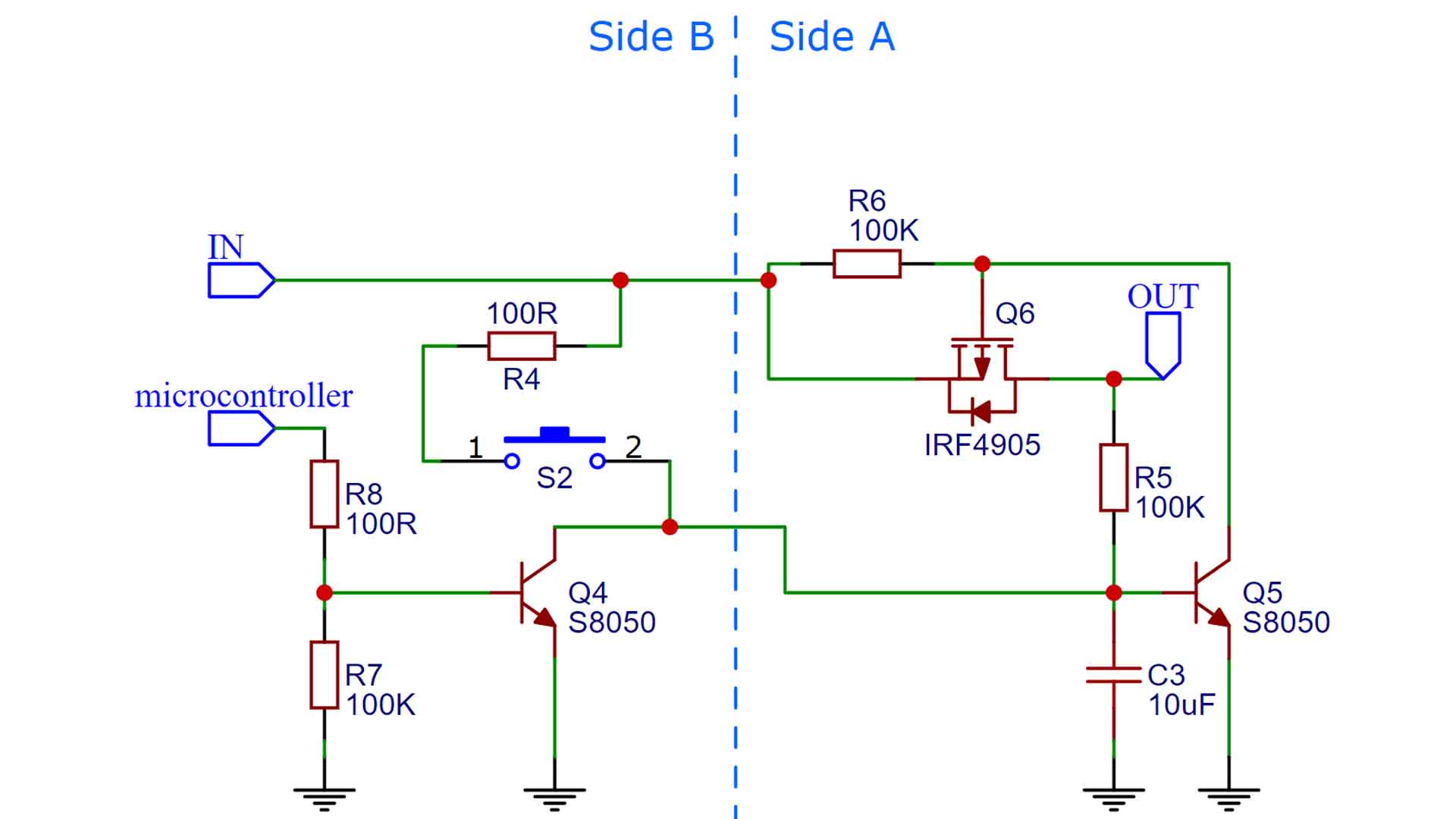 homemade latch circuit schematic homemade