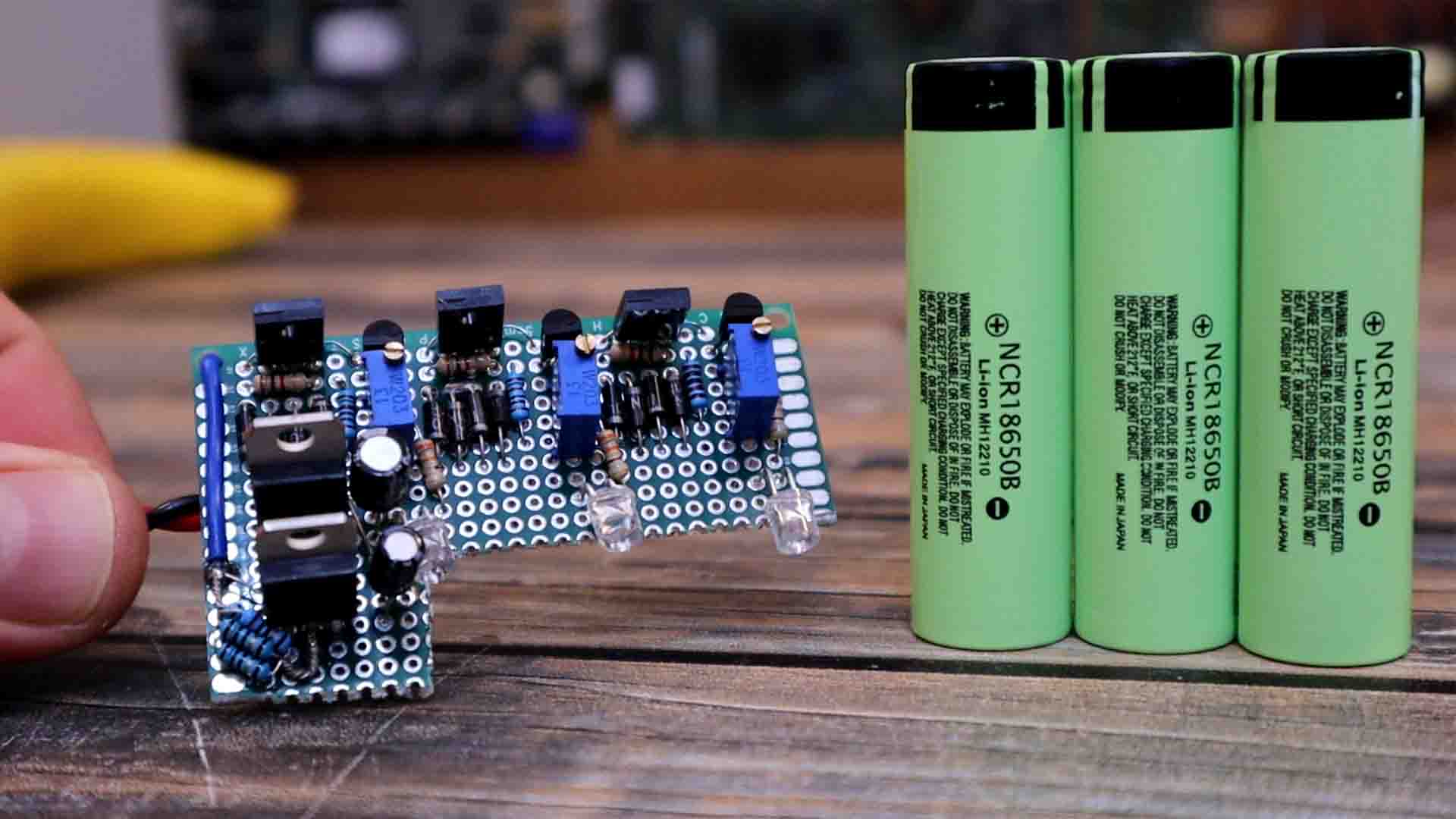 DIY BMS battery charger circuit