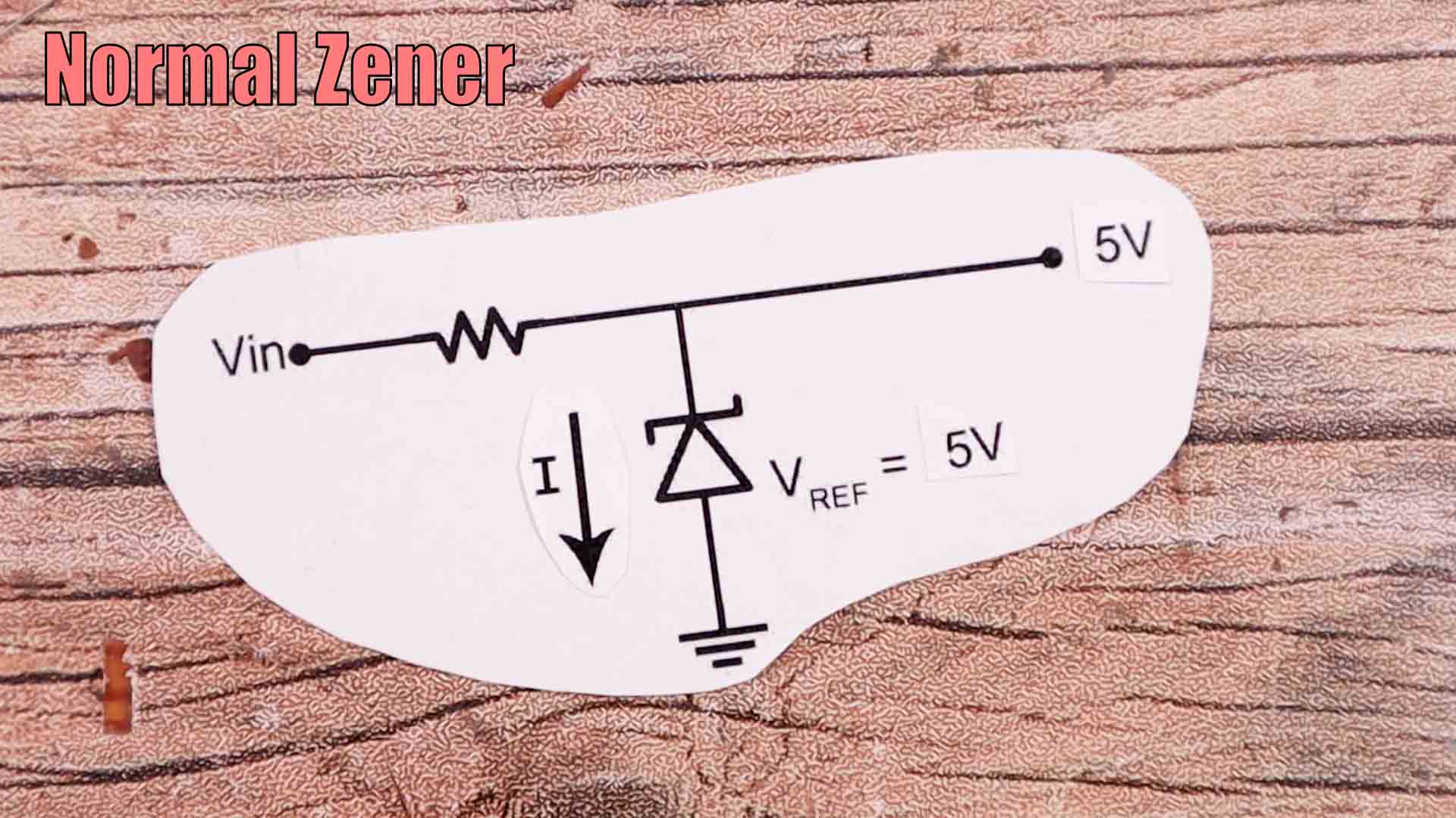 zener diode voltage regulation circuit