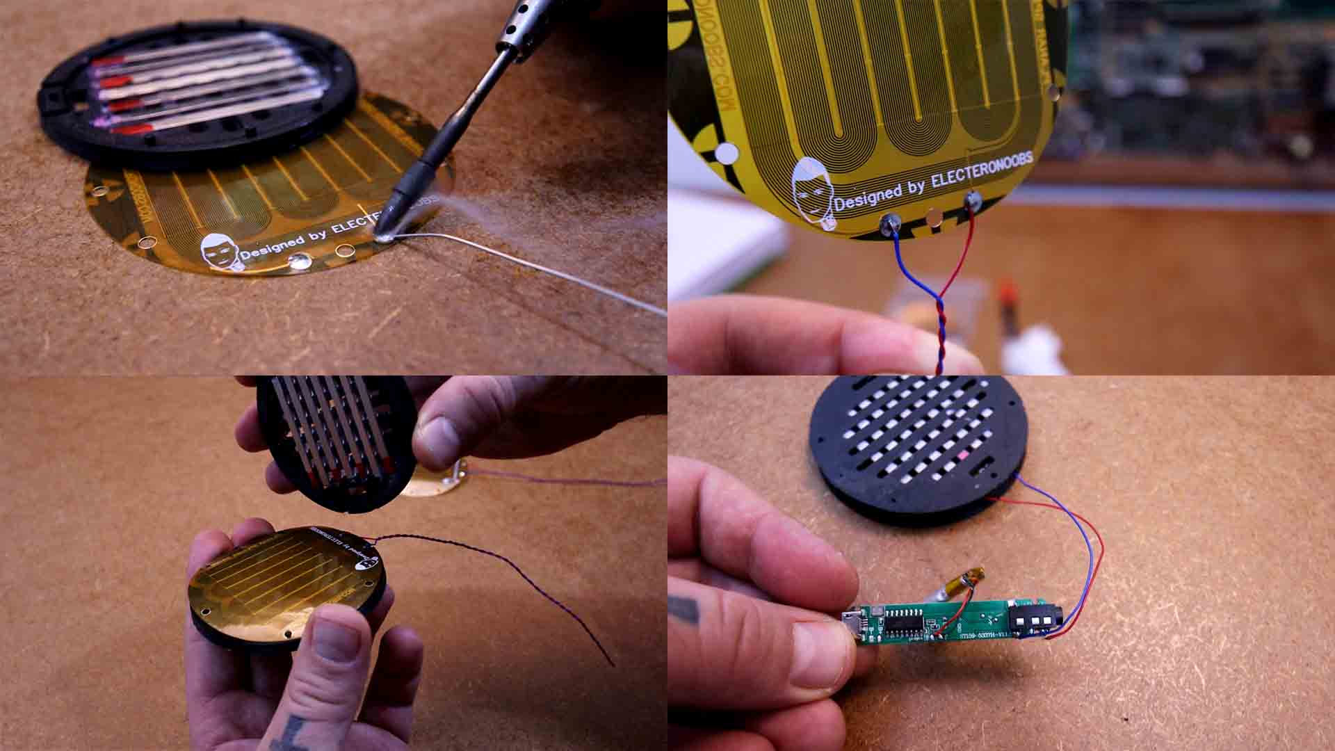 homemade planar speaker tutorial 3D