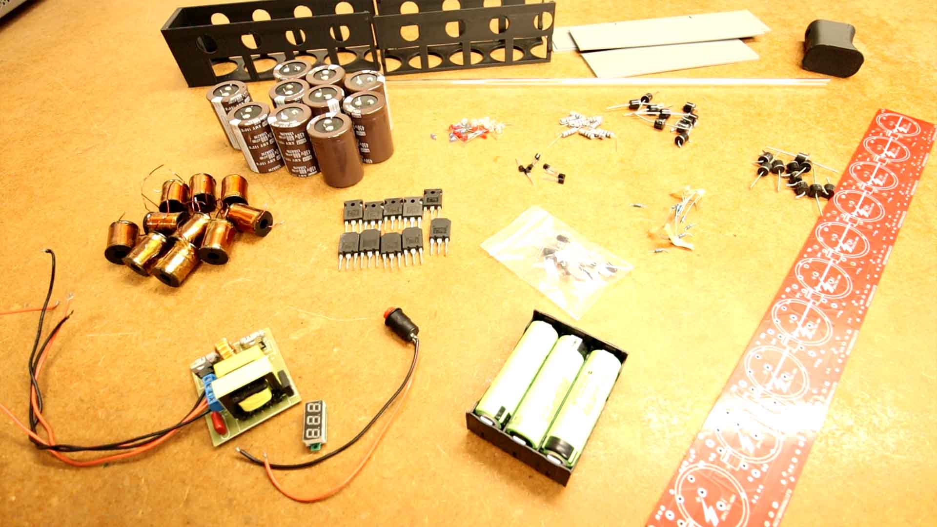 DIY coil gun components
