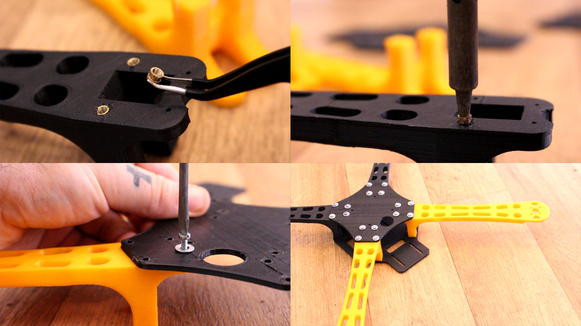 3D printed F450 DJI drone mount