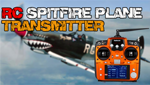3d printed Spitfire transmitter NRF24