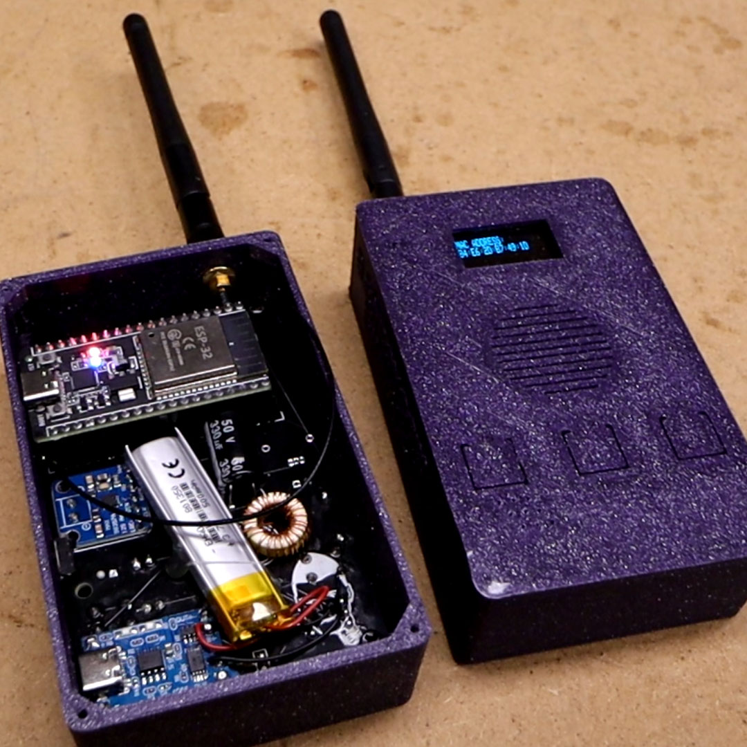 ESP32 Walkie Talkie (Gerbers Only)