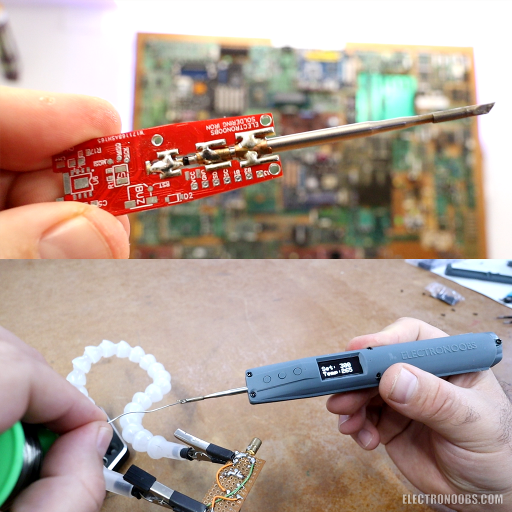 Battery Portable Soldering Iron V5.2 (GERBERs only)