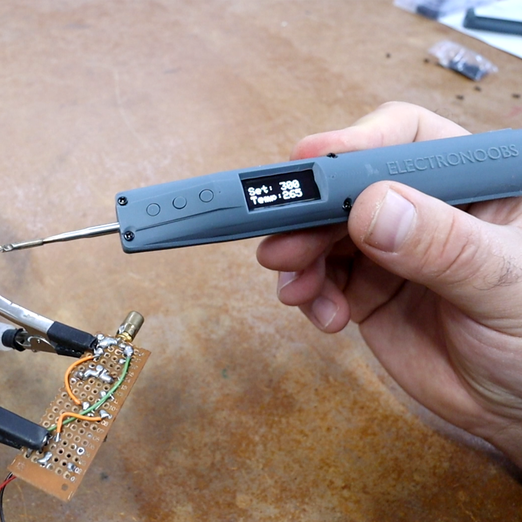 Battery Portable Soldering Iron V5.2 (GERBERs only)