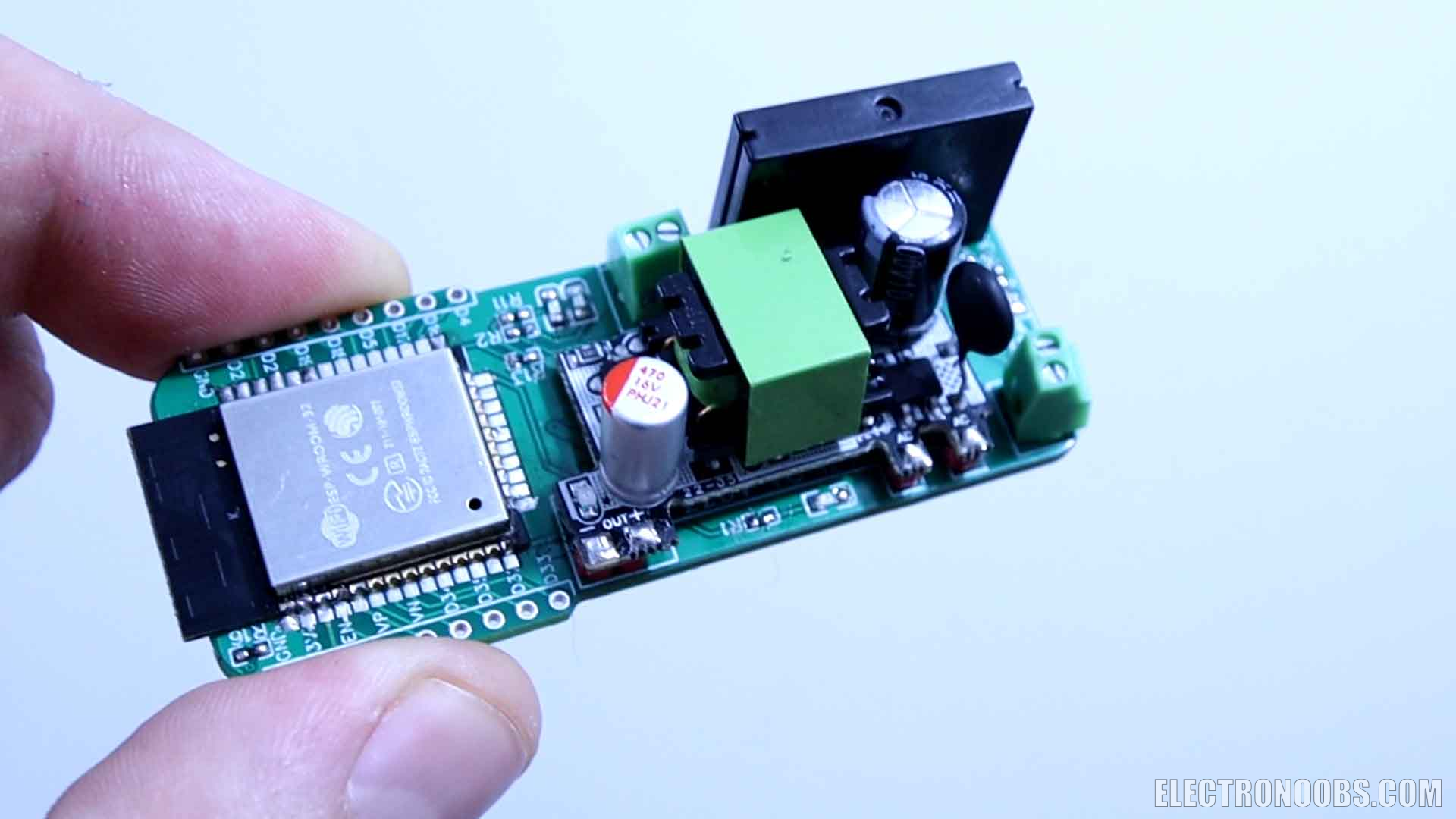Noobix ESP32 IoT Relay Control (GERBERs Only)