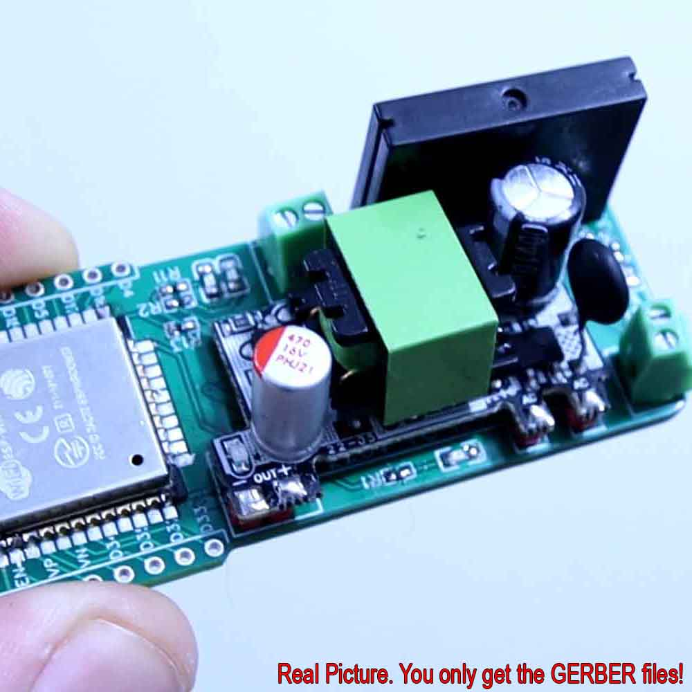 Noobix ESP32 IoT Relay Control (GERBERs Only)