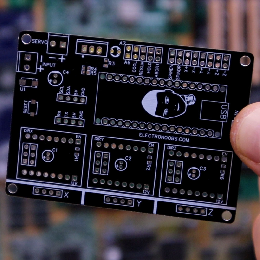 GRBL CNC Board (GERBERs Only)