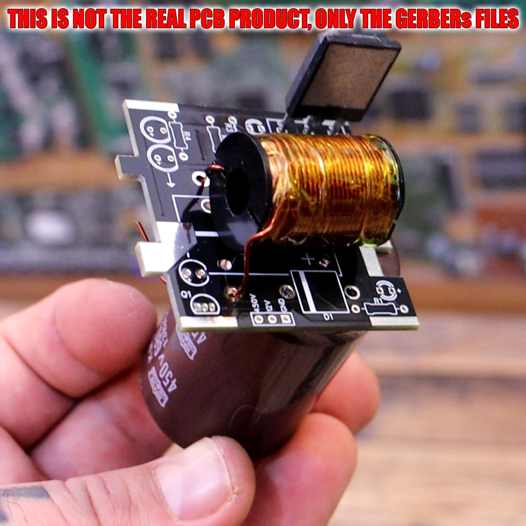 Coilgun V1 PCB (only GERBERs)