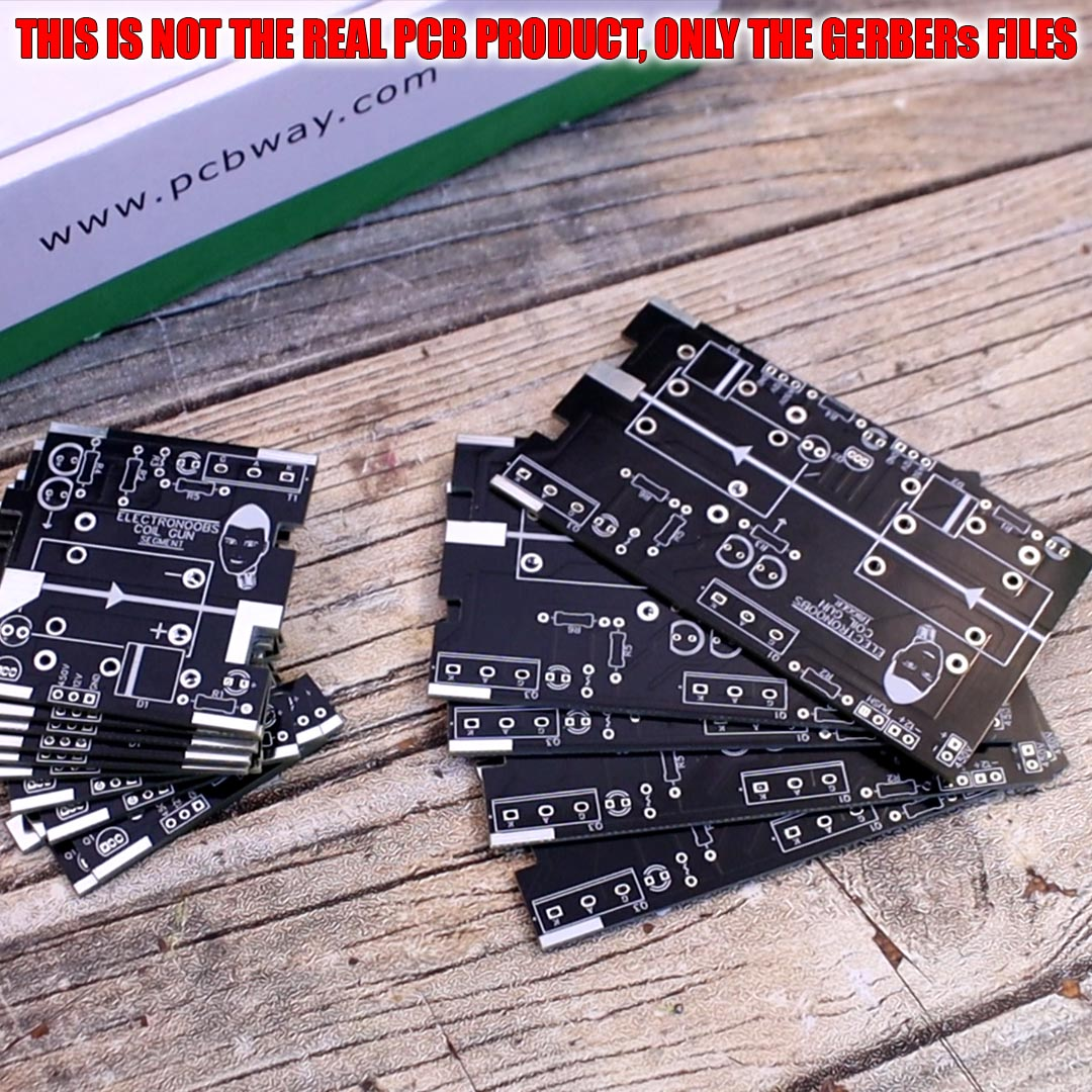 Coilgun V1 PCB (only GERBERs)