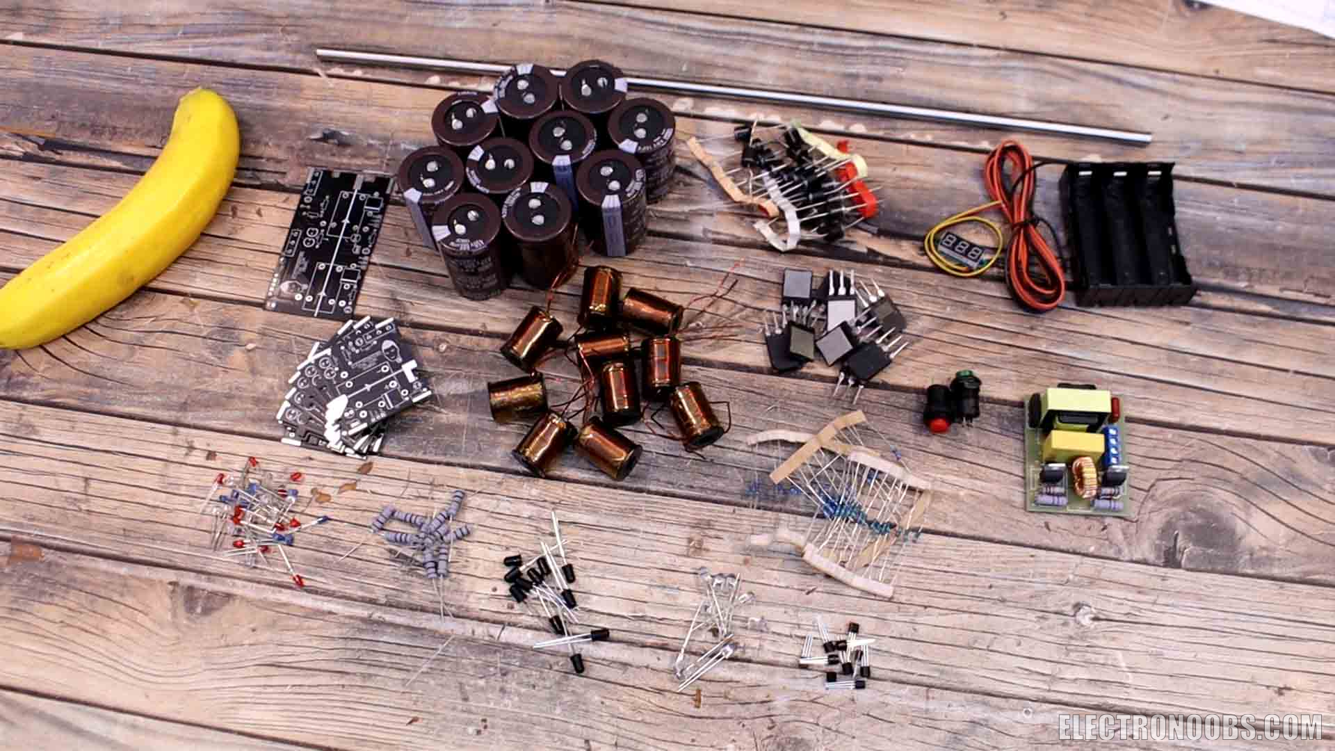 coilgun part list