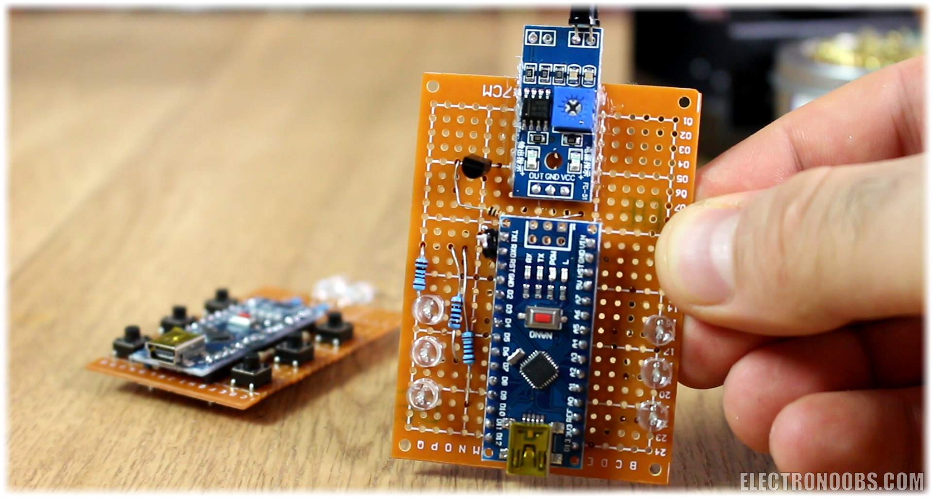 electronoobs Homemade IR remote 2119
