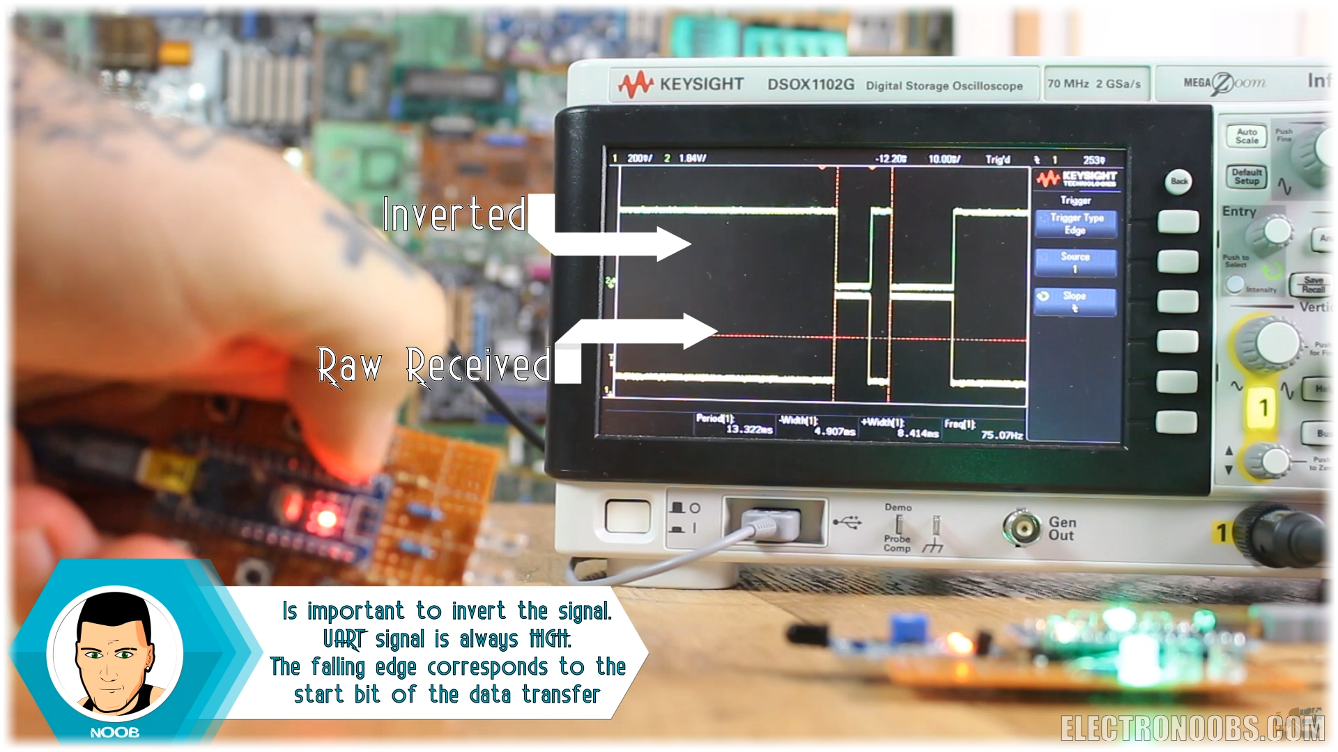 electronoobs Homemade IR remote 2124